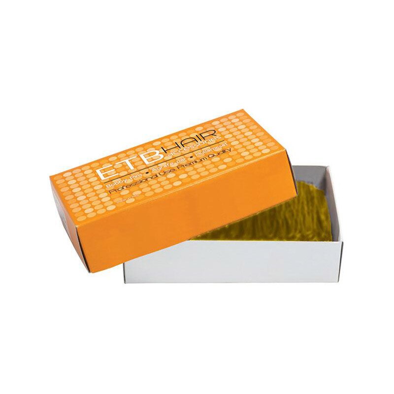 Set Agrafe de par auriu 5cm Cutie 200g